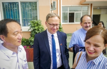 Wizyta polskiej młodzieży w Chinach