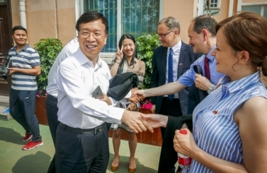 Wizyta polskiej młodzieży w Chinach