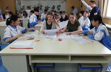 Wizyta polskiej młodzieży w Chinach