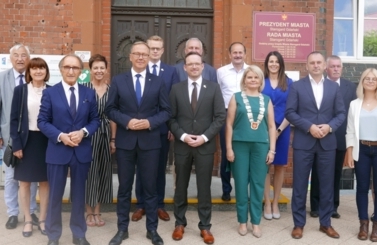 Wizyta delegacji na Dniach Starogardu