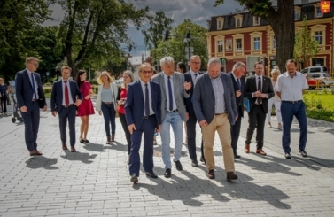 Wizyta delegacji na Dniach Starogardu