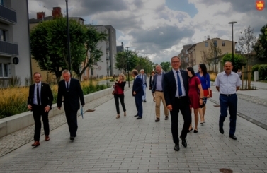 Wizyta delegacji na Dniach Starogardu