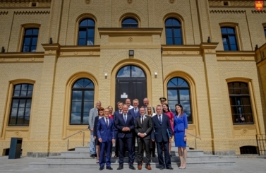 Wizyta delegacji na Dniach Starogardu