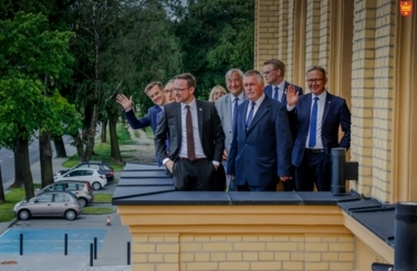 Wizyta delegacji na Dniach Starogardu