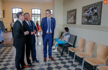 Wizyta delegacji na Dniach Starogardu