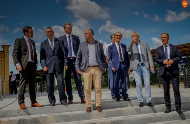 Wizyta delegacji na Dniach Starogardu