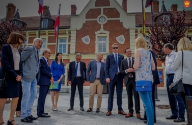 Wizyta delegacji na Dniach Starogardu