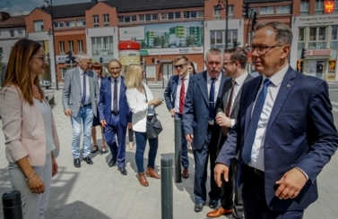 Wizyta delegacji na Dniach Starogardu