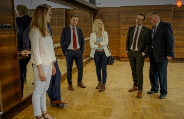 Wizyta delegacji na Dniach Starogardu