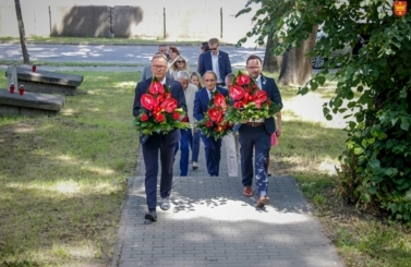 Wizyta delegacji na Dniach Starogardu