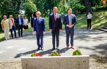 Wizyta delegacji na Dniach Starogardu