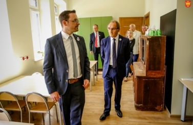 Wizyta delegacji na Dniach Starogardu