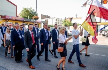 Wizyta delegacji na Dniach Starogardu