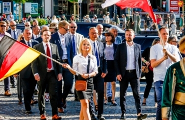 Wizyta delegacji na Dniach Starogardu