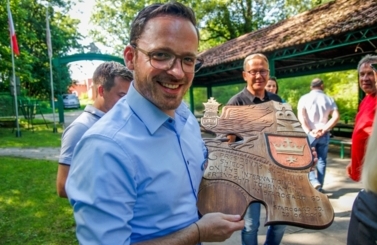 Wizyta delegacji na Dniach Starogardu