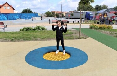 Plac zabaw park Nowe Oblicze 