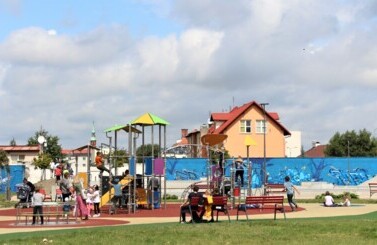 Plac zabaw park Nowe Oblicze 
