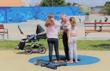 Plac zabaw park Nowe Oblicze 