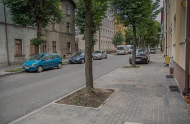 ul. Gimnazjalna po remoncie