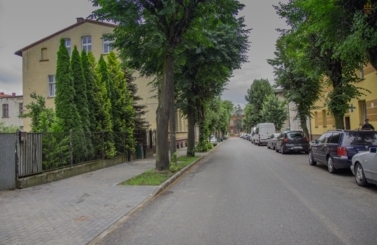 ul. Gimnazjalna po remoncie