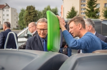 P&oacute;łpodziemne pojemniki na osiedlach w Starogardzie