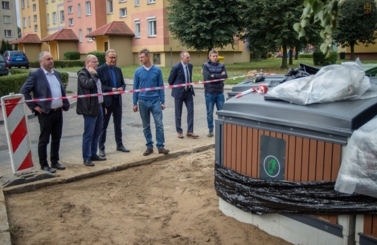 P&oacute;łpodziemne pojemniki na osiedlach w Starogardzie