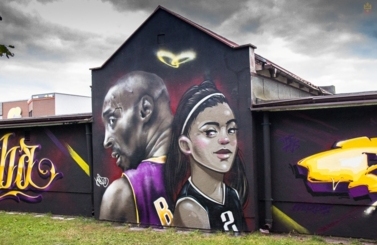 Mural Kobe Braynt