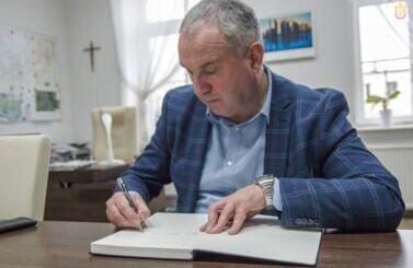 Jan Kilian - księga kondolencyjna
