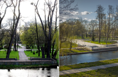 Park Miejski wyr&oacute;zniony