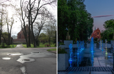 Park Miejski wyr&oacute;zniony