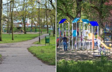 Park Miejski wyr&oacute;zniony