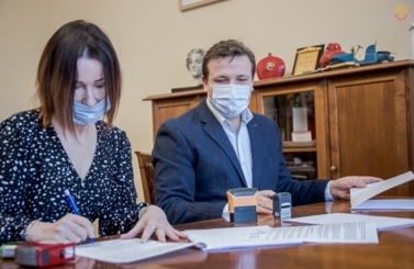 Podpisanie umowy z PBD na remont 
