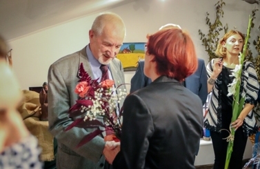 Wernisaż wystawy Edmunda Zielińskiego
