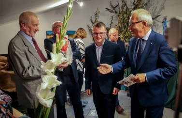 Wernisaż wystawy Edmunda Zielińskiego