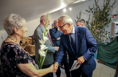 Wernisaż wystawy Edmunda Zielińskiego