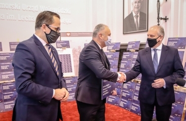 Wiceprezydent odebrał promesę