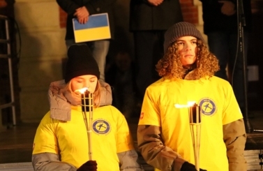 Wiec solidarności z Ukrainą
