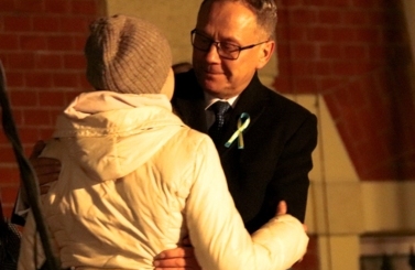 Wiec solidarności z Ukrainą