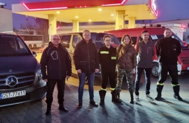 Wyjazd z darami na granice z Ukrainą