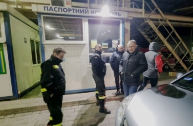 Wyjazd z darami na granice z Ukrainą