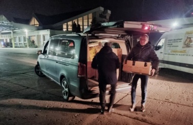 Wyjazd z darami na granice z Ukrainą