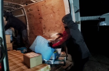 Wyjazd z darami na granice z Ukrainą