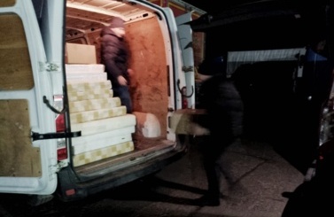 Wyjazd z darami na granice z Ukrainą