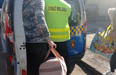 Straż Miejska pomaga Ukrainie