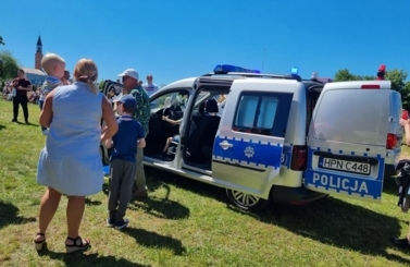 Dzień dziecka z policją