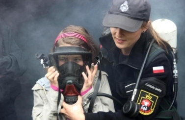Dzień Dziecka ze strażą i policją