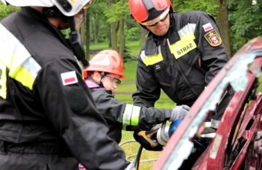 Dzień Dziecka ze strażą i policją