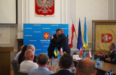 Podpisanie umowy o partnerstwie z Borysławiem