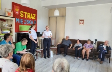 Spotkanie ze strażą miejską