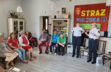Spotkanie ze strażą miejską
